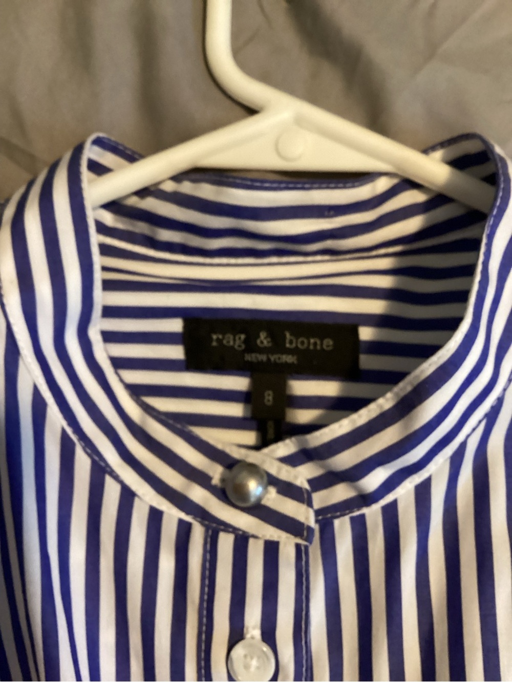 Rag & Bones Gretchen stripped Poplin shirtdress - Picture 9 of 9